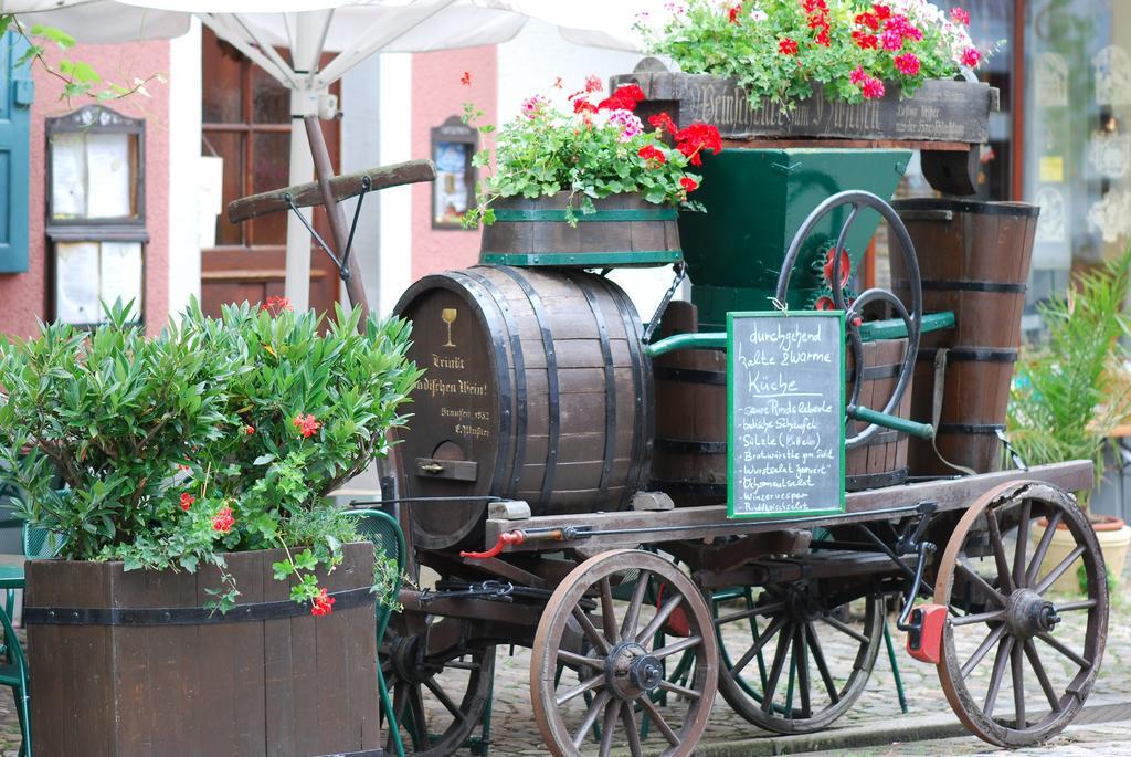 Gasthaus Zum Hirschen Staufen im Breisgau Exterior foto