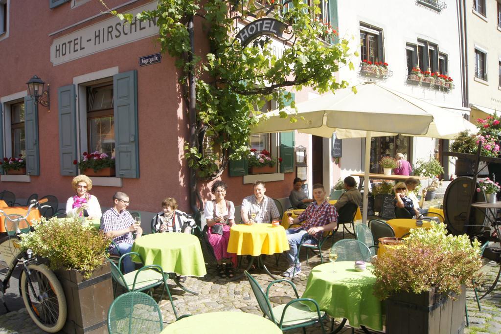 Gasthaus Zum Hirschen Staufen im Breisgau Exterior foto