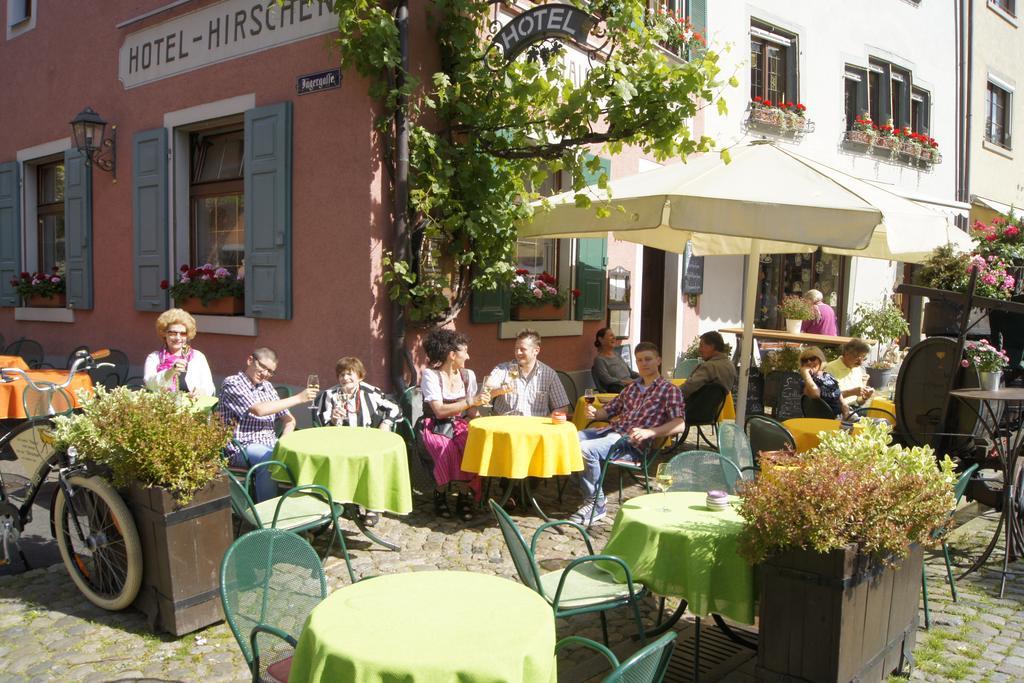 Gasthaus Zum Hirschen Staufen im Breisgau Exterior foto