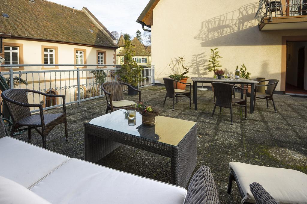 Gasthaus Zum Hirschen Staufen im Breisgau Exterior foto