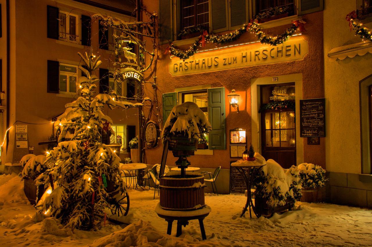Gasthaus Zum Hirschen Staufen im Breisgau Exterior foto